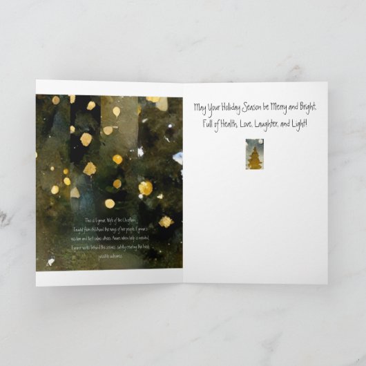 Standaard, 13 x 18 cm dubbelgevouwen wenskaart kaart (Binnen)