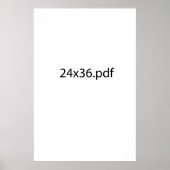 Standaard 24x36 poster (Voorkant)