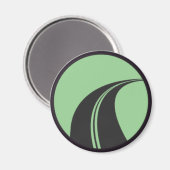 Standaard, 2¼-inch cirkelmagneet magneet (Voorkant / Achterkant)
