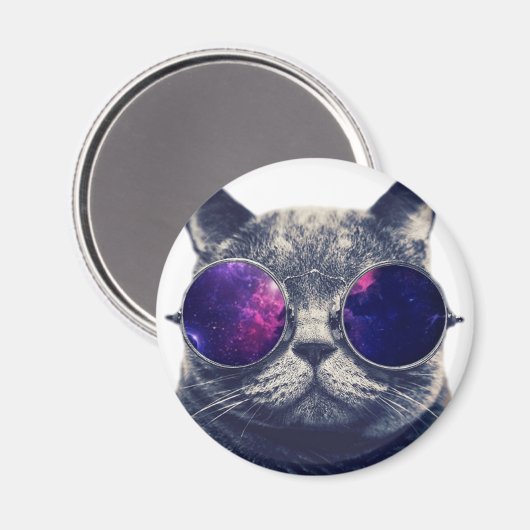 Standaard, 2¼ inch Ronde Magnet (Voorkant / Achterkant)