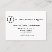 Standaard 3,5-inch x 2,0-inch Visitekaartje brochf (Voorkant)