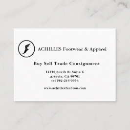 Standaard 3,5-inch x 2,0-inch Visitekaartje brochf