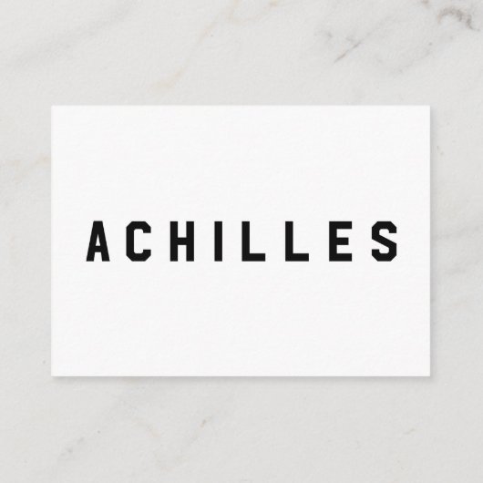 Standaard 3,5-inch x 2,0-inch Visitekaartje brochf (Achterkant)