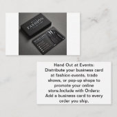 Standaard 3,5 x 2,0-inch Visitekaartje (Voorkant / Achterkant)