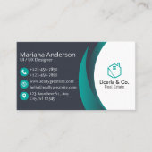 Standaard 3,5 x 2,0-inch Visitekaartje (Voorkant)