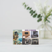 Standaard 3,5 x 2,0-inch Visitekaartje (Staand voorkant)