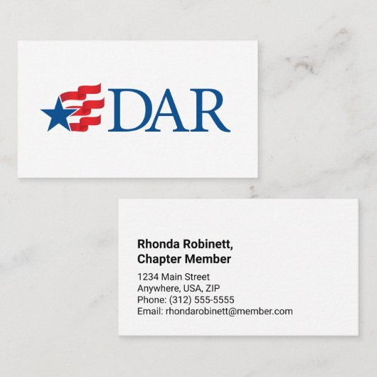 Standaard 3,5 x 2,0-inch Visitekaartje (Voorkant / Achterkant)