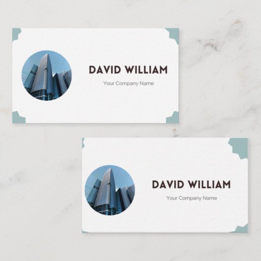 Standaard 3,5 x 2,0-inch Visitekaartje (Voorkant / Achterkant)