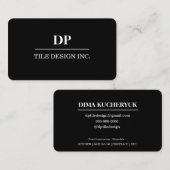 Standaard 3,5 x 2,0-inch Visitekaartje (Voorkant / Achterkant)