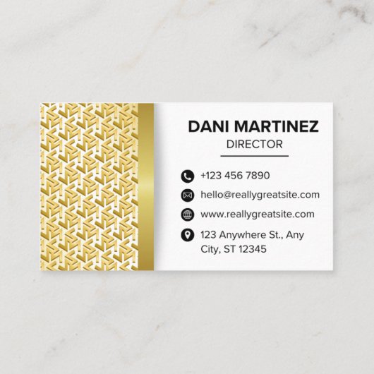 Standaard 3,5 x 2,0-inch Visitekaartje (Achterkant)