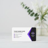 Standaard 3,5 x 2,0-inch Visitekaartje (Staand voorkant)