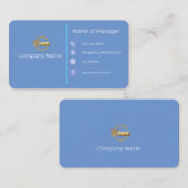 Standaard 3,5 x 2,0-inch Visitekaartje (Voorkant / Achterkant)