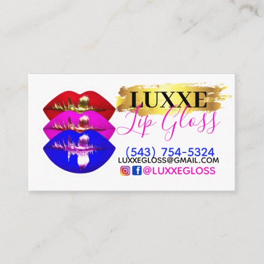 Standaard 3,5 x 2,0-inch Visitekaartje (Voorkant)