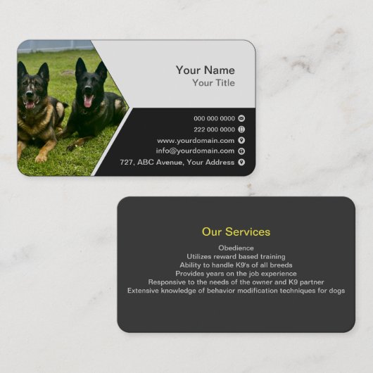 Standaard 3,5 x 2,0-inch Visitekaartje (Voorkant / Achterkant)