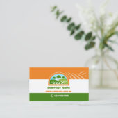 Standaard 3,5 x 2,0-inch Visitekaartje (Staand voorkant)