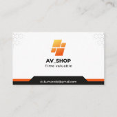 Standaard 3,5 x 2,0-inch Visitekaartje (Achterkant)