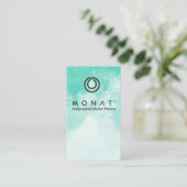 Standaard 3,5 x 2,0-inch Visitekaartje (Staand voorkant)
