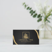 Standaard 3,5 x 2,0-inch Visitekaartje (Staand voorkant)