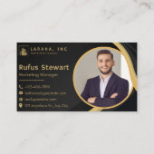 Standaard 3,5 x 2,0-inch Visitekaartje (Achterkant)