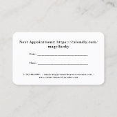 Standaard 3,5 x 2,0-inch Visitekaartje (Achterkant)