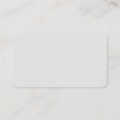 Standaard 3,5 x 2,0-inch Visitekaartje (Achterkant)