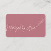 Standaard 3,5 x 2,0-inch Visitekaartje (Achterkant)