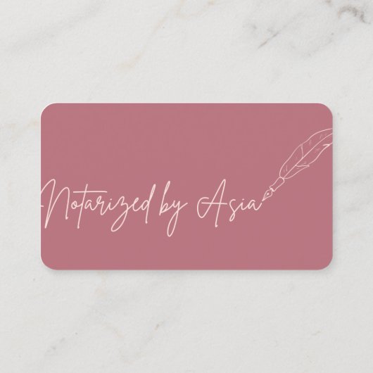 Standaard 3,5 x 2,0-inch Visitekaartje (Achterkant)