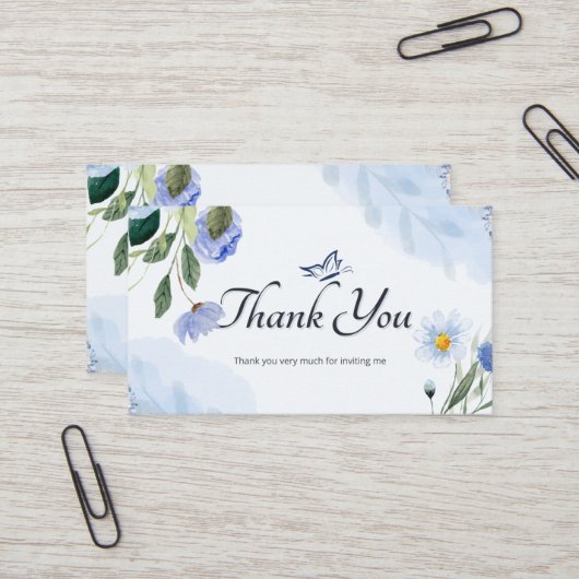 Standaard 3,5 x 2,0-inch Visitekaartje (Voorkant / Achterkant in situ)