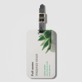 Standaard 3,5 x 2,0-inch Visitekaartje Bagagelabel (Voorkant (verticaal))