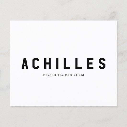 Standaard 3,5 x 2,0-inch Visitekaartje Flyer (Achterkant)