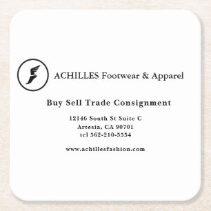 Standaard 3,5 x 2,0-inch Visitekaartje Kartonnen Onderzetters