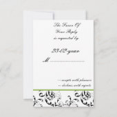 standaard 3,5 x 5 RSVP kaartje (Achterkant)