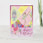 Standaard 5-inch x 7-inch gevouwen Birthday Kaart (Voorkant)