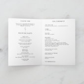 Standaard, 5 inch x 7 inch gevouwen programma (Binnen)