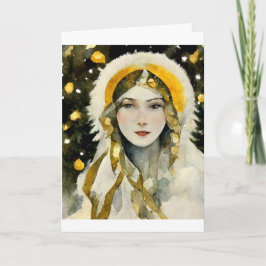 Standaard, 5" x 7" dubbelgevouwen wenskaart kaart