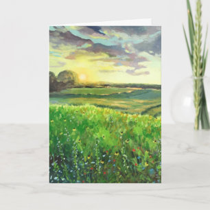 Standaard, 5" x 7" gevouwen Wenskaart BLANK Kaart