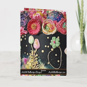 Standaard, 5" x 7" gevouwen wenskaart kaart (Achterkant)