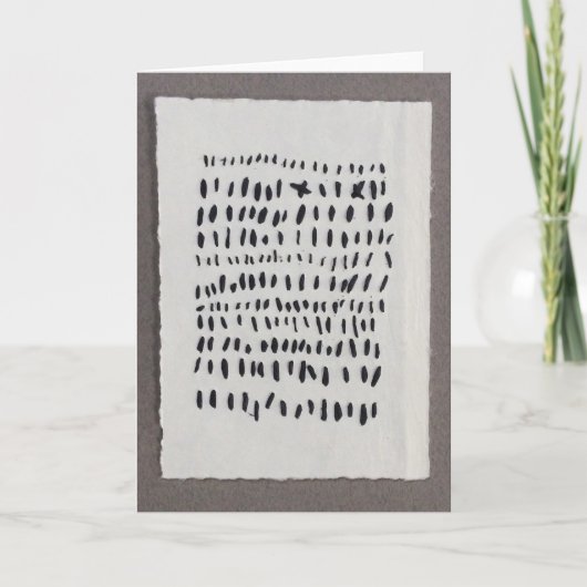 Standaard, 5 x 7 inch gevouwen Wenskaart Kaart (Voorkant)