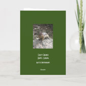 Standaard, 5 x 7 inch gevouwen Wenskaart Kaart (Achterkant)