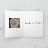 Standaard, 5 x 7 inch gevouwen Wenskaart Kaart (Binnen)