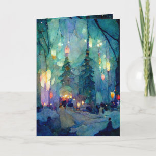 Standaard, 5 x 7 inch gevouwen Wenskaart Kaart