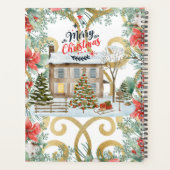 Standaard (8,5 x 11 inch), hard Hoesje, zwart, Planner (Achterkant)