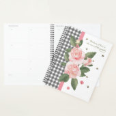 Standaard 8,5 x 11-kanton, zwarte spiraal planner (Display)