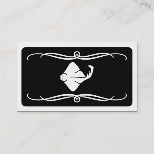 standaard (aanpasbare kleur) visitekaartje (Voorkant)