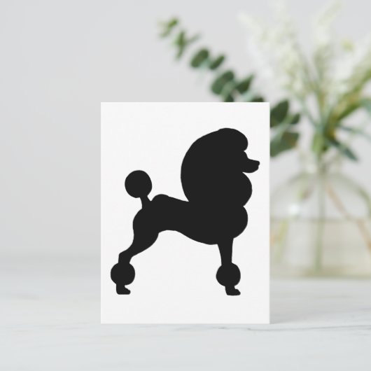 Standaard afgeknipte pool briefkaart (Staand voorkant)