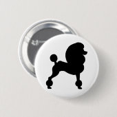 Standaard afgeknipte pool ronde button 5,7 cm (Voorkant /achterkant)