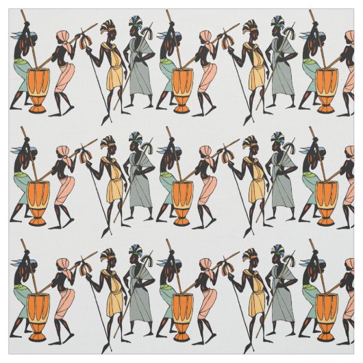 Standaard Afrikaanse tribale designstof Stof (Swatch)