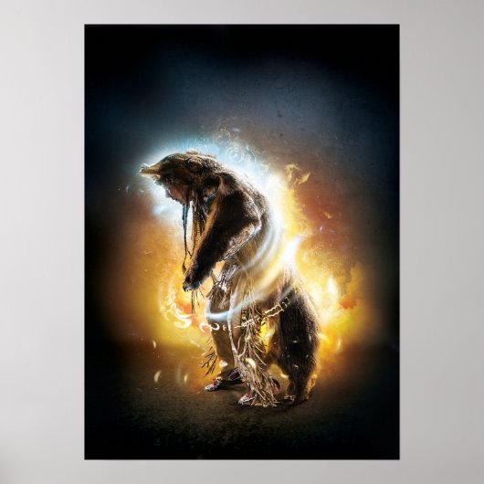 Standaard Amerikaanse "Beer"-afdrukken Poster (Voorkant)