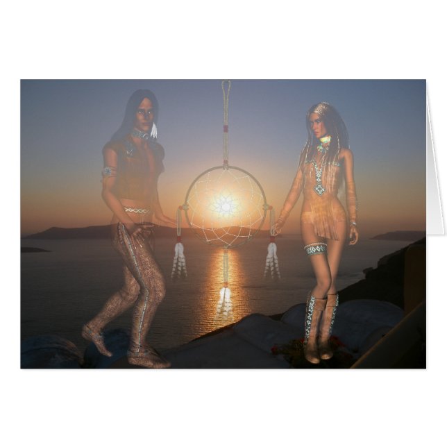 Standaard Amerikaanse kaart (Voorkant Horizontaal)