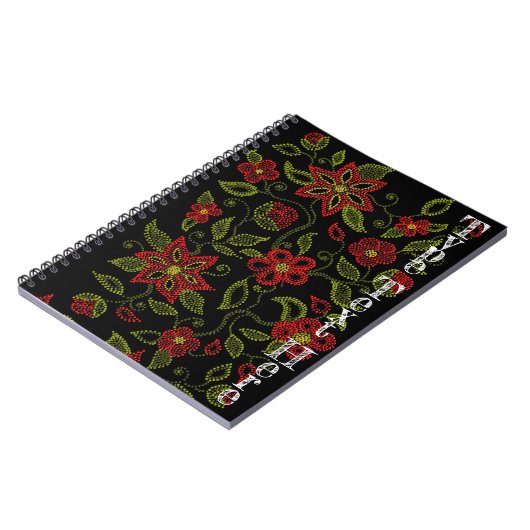 Standaard Art Notitieboek Metis Beading Journal Cu (Linkerzijde)